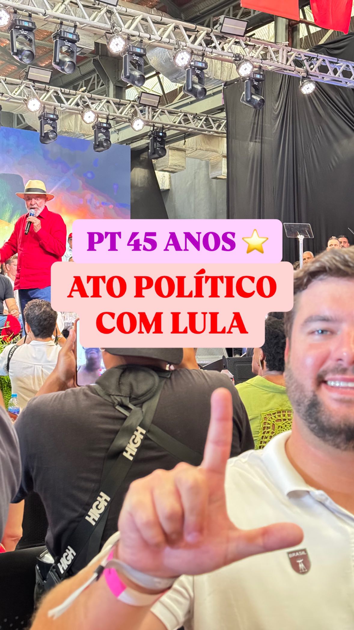 O presidente Lula deu o recado: é trabalhar pelo Brasil e combater as fake news!